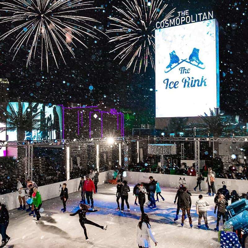 Cosmopolitan Hotel & Casino Ice Skating Rink 2