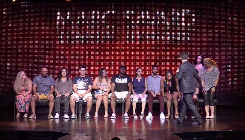 Marc Savard Comedy Hypnosis 1