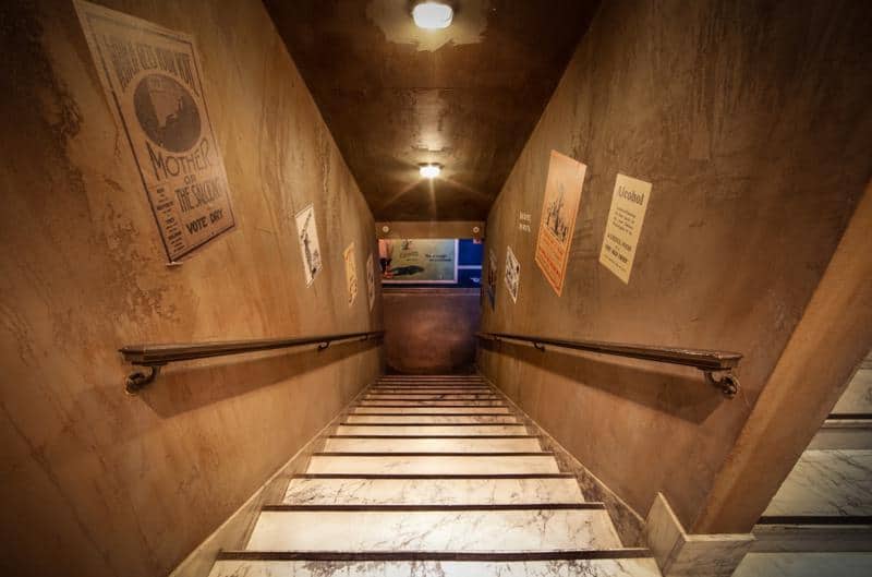 The Entrance to the Underground Speakeasy