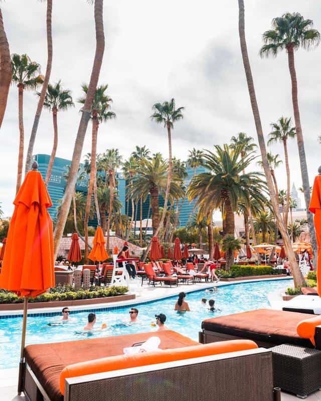 MGM Grand Pool daybed