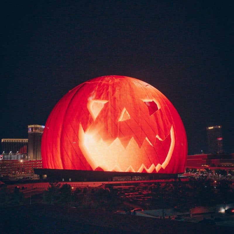 Msg Sphere Las Vegas Pumpkin