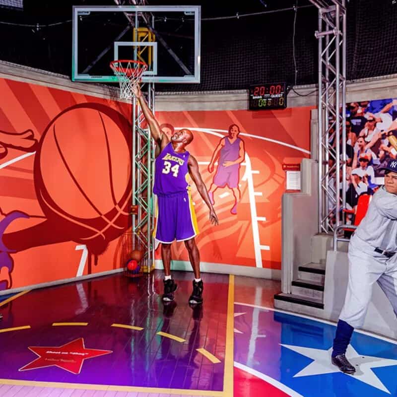 The Sports Zone-O'Neal, Vegas Wax Museum 