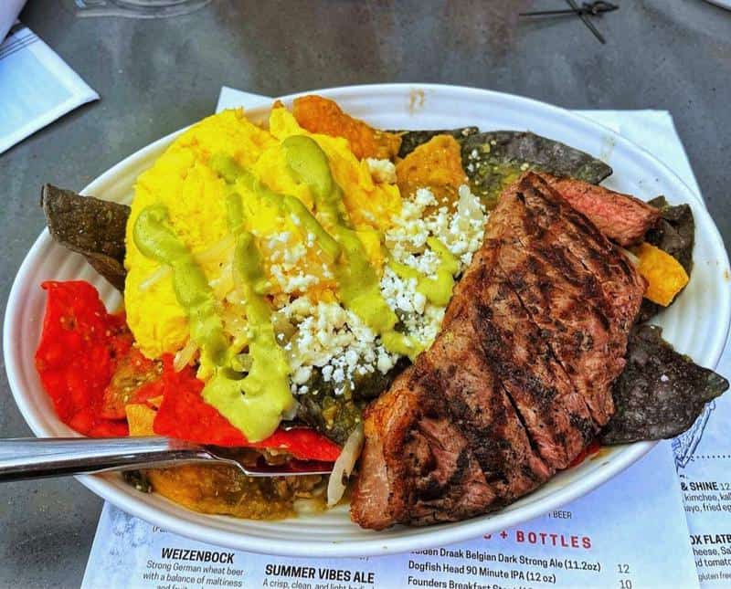 Ellis Island Steak and Eggs