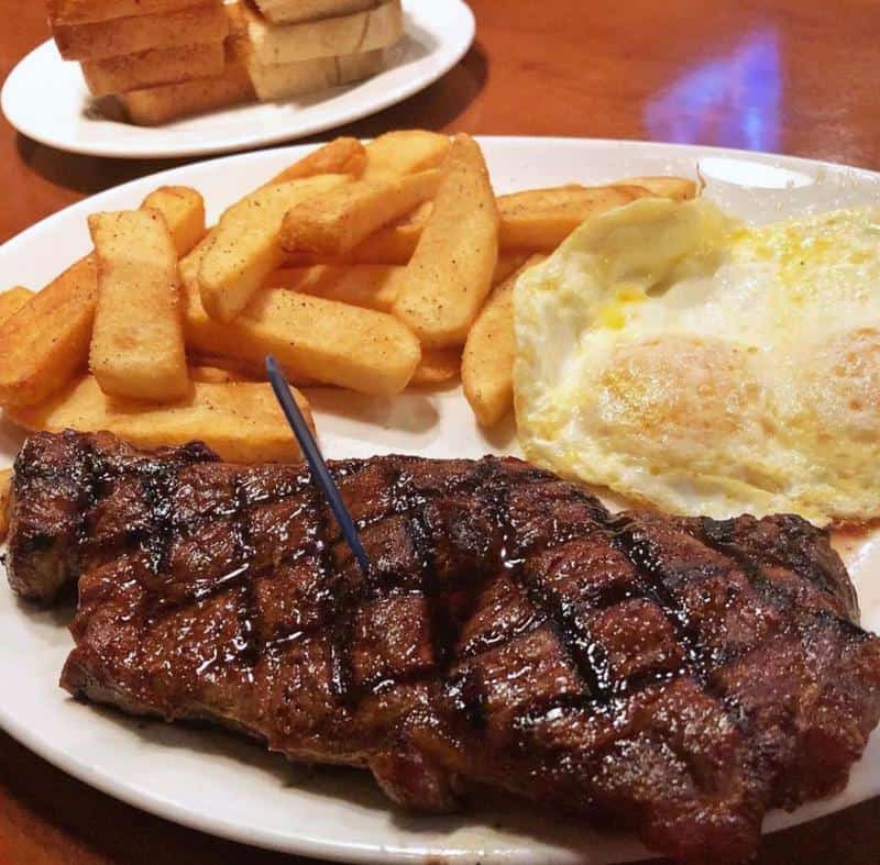 Steak and Eggs at Ellis Island