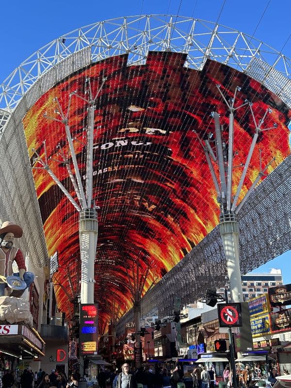 Fremont Street Experience Viva Vision Light Shows